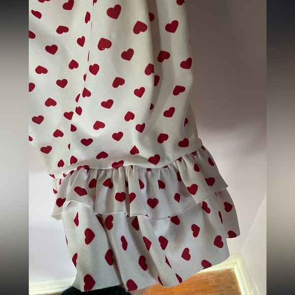 Pretty Little Thing Red Heart Cutout Dress - Picture 3 of 6